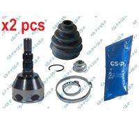 X2 PCS BOTH SIDES L&R FITS OPEL ASTRA H 1.6 JOINT KIT, DRIVE SHAFT 844028 GSP