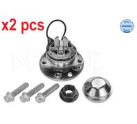 X2 PCS BOTH SIDES L&R FITS OPEL ASTRA H 2.0 TUR WHEEL HUB 614 652 0014 MEYLE