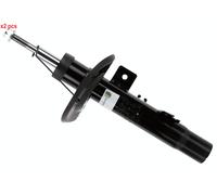 X2 PCS BOTH SIDES L&R FITS PEUGEOT 207 SW 1.4 SHOCK ABSORBER 560 541 SACHS
