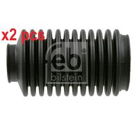 X2 PCS BOTH SIDES L&R FITS PORSCHE 911 3.6 BELLOW, STEERING 02537 FEBI BILSTEIN