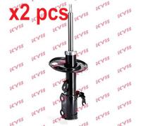 X2 PCS BOTH SIDES L&R FITS TOYOTA AURIS 1.33 DUAL-VVTI SHOCK ABSORBER 339700 KYB