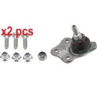 X2 PCS BOTH SIDES L&R JBJ1093 FITS DACIA DUSTER 1.2 TCE 125 BALL JOINT TRW