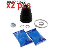 X2 PCS BOTH SIDES L&R VKJP 1242 FITS HO BELLOW KIT, DRIVE SHAFT FITS FOR SKF