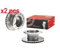 X2 PCS L&R SIDES BRAKE DISC 09.6813.20