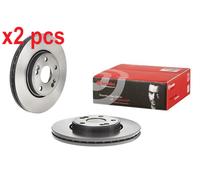 X2 PCS BRAKE DISC 09.8137.11