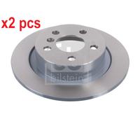 X2 PCS BRAKE DISC 104105