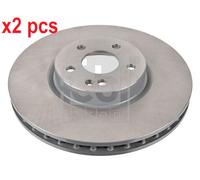 X2 PCS BRAKE DISC 104855