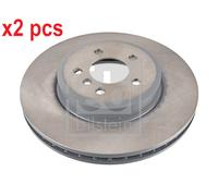 X2 PCS BRAKE DISC 105723