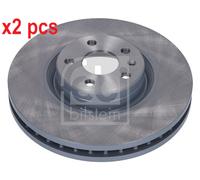 X2 PCS BRAKE DISC 106352