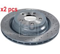 X2 PCS BRAKE DISC 106607
