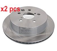 X2 PCS BRAKE DISC 108570
