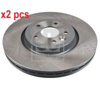 X2 PCS BRAKE DISC 108654
