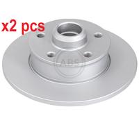 X2 PCS BRAKE DISC 16081