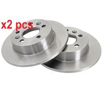 2x Original A.B.S. Brake Disc 17048 for Renault