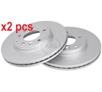 X2 PCS BRAKE DISC 17428