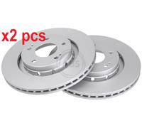 X2 PCS BRAKE DISC 17433
