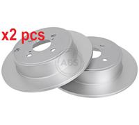 2x Original A.B.S. Brake Disc 17564 for Toyota