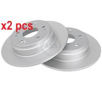2x Original A.B.S. Brake Disc 17604 for Honda