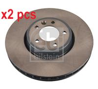 X2 PCS BRAKE DISC 176802