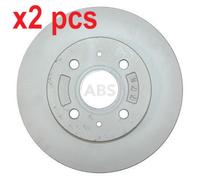 2x Original a. B. S. S. Brake Disc 17794 for Daihatsu Subaru