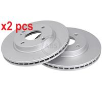 X2 PCS BRAKE DISC 17946