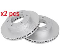 X2 PCS BRAKE DISC 18017