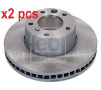 X2 PCS BRAKE DISC 26109