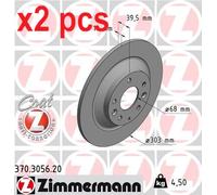 X2 PCS BRAKE DISC 370.3056.20
