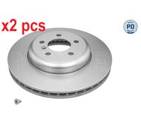 383 521 1008/PD 2x MEYLE Brake Disc for BMW
