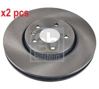 X2 PCS BRAKE DISC 39210