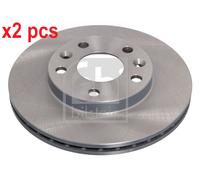 X2 PCS BRAKE DISC 40075