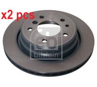 X2 PCS BRAKE DISC 43834