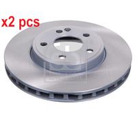 X2 PCS BRAKE DISC 43861