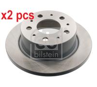 X2 PCS BRAKE DISC 43988