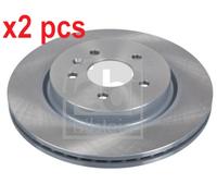 X2 PCS BRAKE DISC 44047