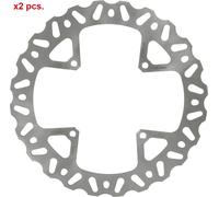 X2 PCS BRAKE DISC ROTORS SET L&R SIDES MST309EC TRW I