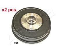 X2 PCS BRAKING DRUM BRAKE DRUM X2 PCS SET 56-00-006 ASHIKA I