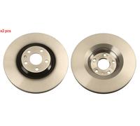 X2 PCS DF6041S BRAKE DISC TRW