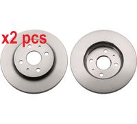 X2 PCS DF6407 BRAKE DISC TRW