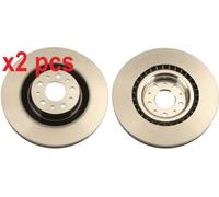X2 PCS DF6424 BRAKE DISC TRW