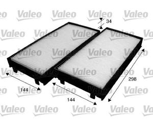 X2 PCS FILTER, CABIN AIR 715583