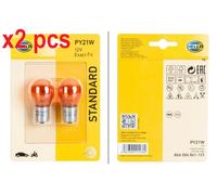 X2 PCS FITS ABARTH 500C / 595C / BULB, DIRECTION INDICATOR 8GA006841123 HELLA