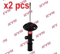 X2 PCS FITS CITROËN DS5 1.6 THP 155 SHOCK ABSORBER 3348038 KYB