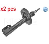 X2 PCS FITS DACIA DOKKER MPV 1.3 TCE 100 SHOCK ABSORBER 16-26 623 0028 MEYLE