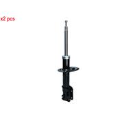 X2 PCS FITS FOR FIAT PUNTO 1.9 DS 60 SHOCK ABSORBER 2000286 KAMOKA