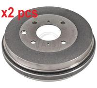 X2 PCS FITS FOR NISSAN NV200 / EVALIA BUS 1.5 DCI 85 BRAKE DRUM 2921S A.B.S.