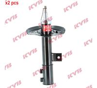 X2 PCS FITS KIA CEE'D HATCHBACK 1.6 CVVT SHOCK ABSORBER 3340221 KYB