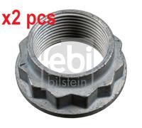 X2 PCS FITS MERCEDES-BENZ A-CLASS A 220 4-MATIC NUT, KINGPIN 01841 FEBI BILSTEIN