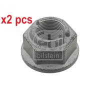 X2 PCS FITS MERCEDES-BENZ GL-CLASS GL 450 4-MAT NUT, KINGPIN 27214 FEBI BILSTEIN