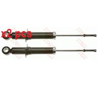 X2 PCS FITS TOYOTA COROLLA SALOON 1.4 D-4D SHOCK ABSORBER JGS254T TRW